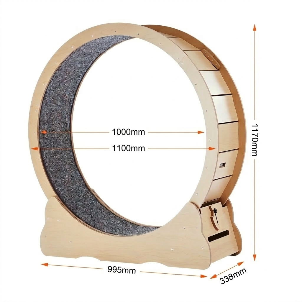 Bieżnia fitness dla kota